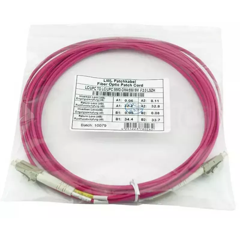 Cable de fibra óptica InfiniBand BlueOptics CBL-LC-OM4-50M-BO 50 m 2x LC