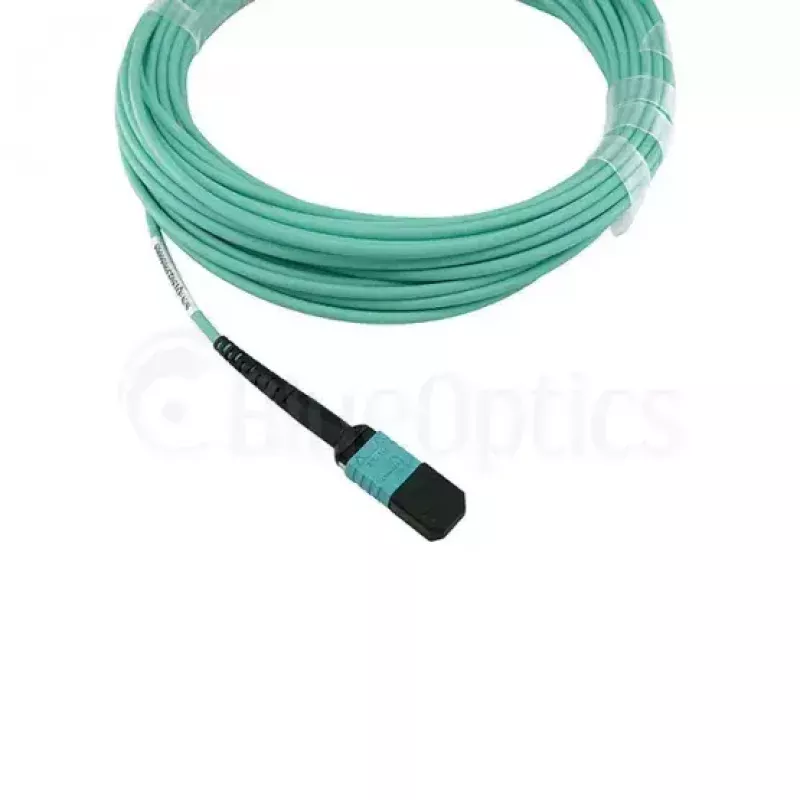 Cable de fibra óptica BlueOptics CBL-MTP12-OM3-30M-BO MTP OM3 30m cian