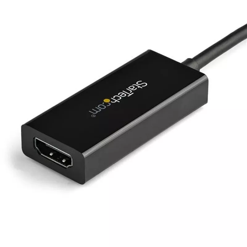 StarTech.com Adaptador USB-C a HDMI – vídeo 4K 60 Hz, HDR10 – dongle adaptador USB-C a HDMI 2.0b – USB Type-C modo alternativo DP a monitor/pantalla/TV HDMI – convertidor USB-C a HDMI