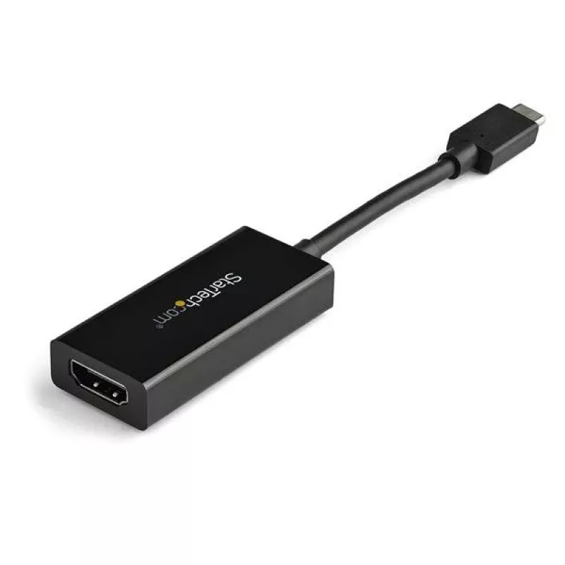 StarTech.com Adaptador USB-C a HDMI – vídeo 4K 60 Hz, HDR10 – dongle adaptador USB-C a HDMI 2.0b – USB Type-C modo alternativo DP a monitor/pantalla/TV HDMI – convertidor USB-C a HDMI