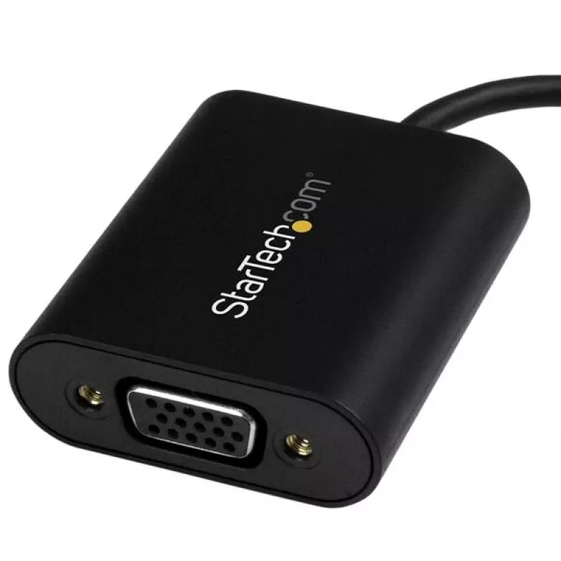 StarTech.com Adaptador USB-C a VGA - con conmutador de modo presentación - 1920x1200