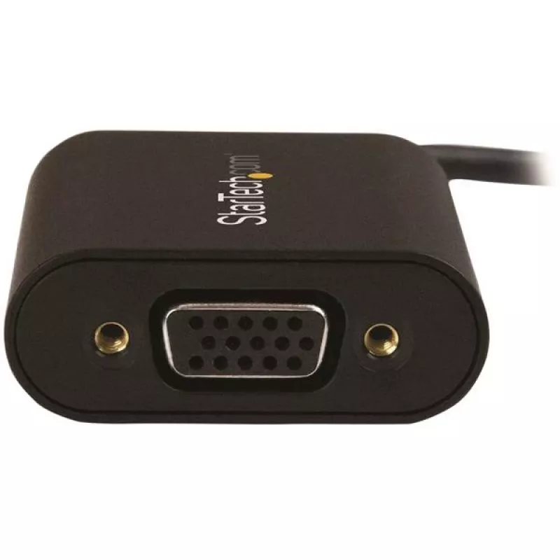 StarTech.com Adaptador USB-C a VGA - con conmutador de modo presentación - 1920x1200