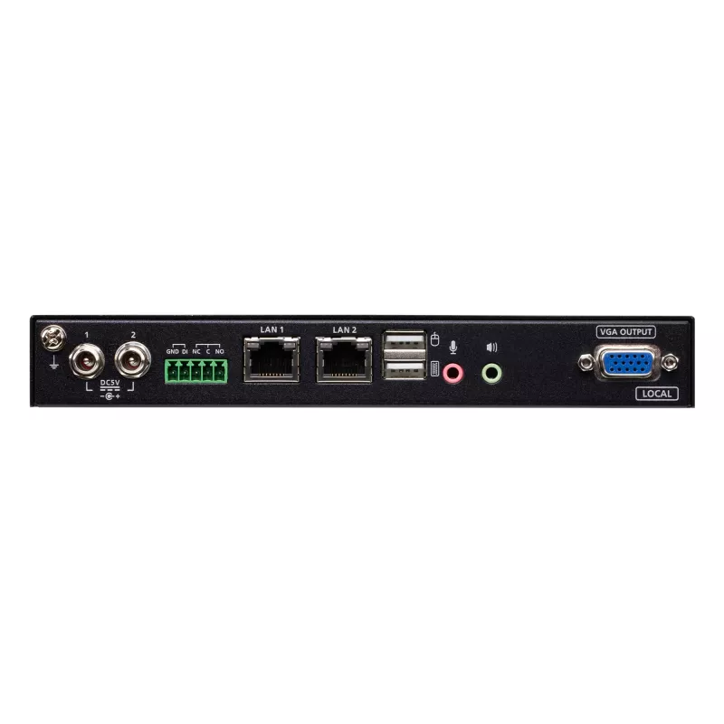 ATEN Switch KVM sobre IP VGA de un solo puerto con acceso compartido 1 local/remoto