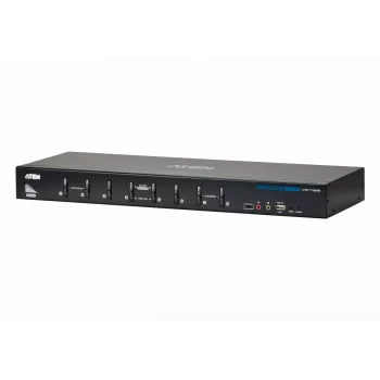 Conmutador KVM ATEN 8 puertos USB DVI Dual-Link con audio
