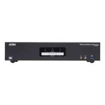 Conmutador KVM ATEN CS1922ATC USB DisplayPort 4K Ultra HD