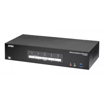 Conmutador KVM ATEN CS1924ATC USB DisplayPort 4K Ultra HD