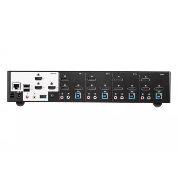 Conmutador KVMP ATEN 4P USB3.0 4K DP TRIPLE VIEW
