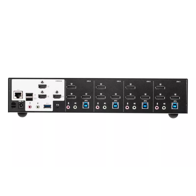 Conmutador KVMP ATEN 4P USB3.0 4K DP TRIPLE VIEW