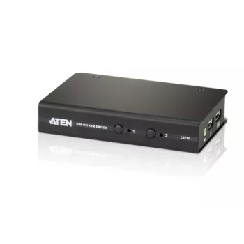 ATEN CS72D Conmutador KVM negro