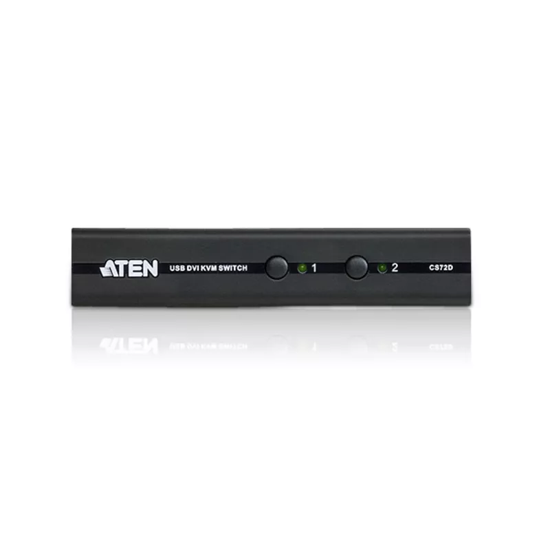 ATEN CS72D Conmutador KVM negro