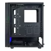 Caja de PC Azza Celesta Semitorre negra