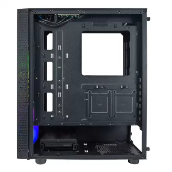 Caja de PC Azza Celesta Semitorre negra