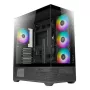 Caja de PC Azza Tiara Semitorre negra