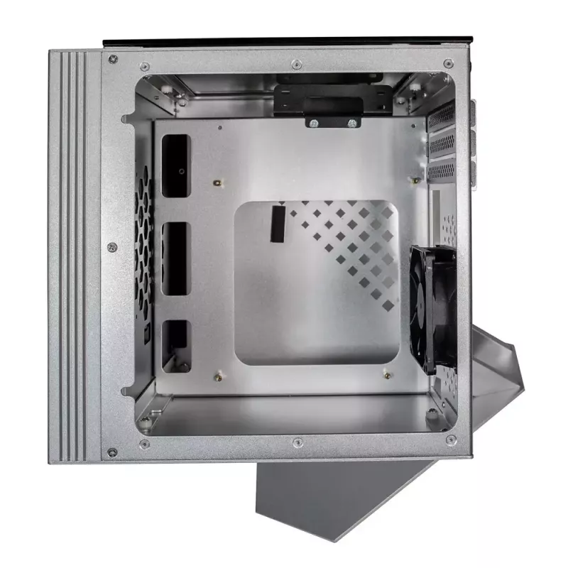 Caja de PC Azza CUBE MINI 805 Cubo plateado