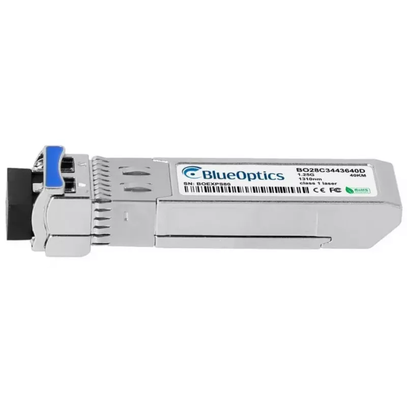 Transceptor de fibra óptica BlueOptics CSFP-BX1310-40-D-BO 1250 Mbit/s cSFP Plata