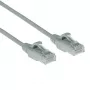 Cable de red slimline para centro de datos ACT Gris 0,5 metros LSZH U/UTP CAT6 snagless con conectores RJ45