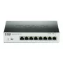Switch de red D-Link DGS-1100-08P gestionado L2 Gigabit Ethernet (10/100/1000) Power over Ethernet (PoE) negro