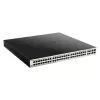 Switch gestionado inteligente D-Link 52 puertos PoE Gigabit con 4 puertos combo 100/1000Mbps