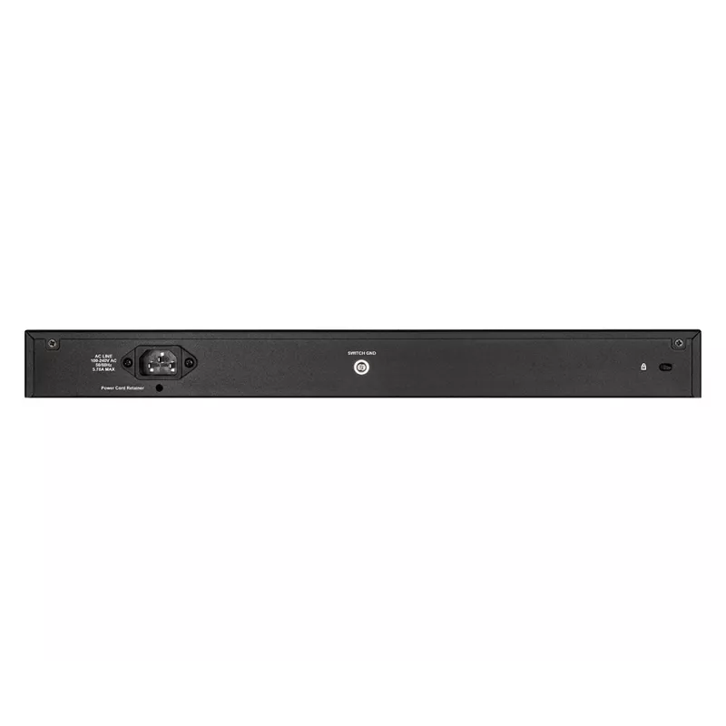 Switch gestionado inteligente D-Link 52 puertos PoE Gigabit con 4 puertos combo 100/1000Mbps