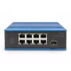 Switch no gestionado Digitus DN-651133 8 puertos Fast Ethernet industrial 1 uplink SFP