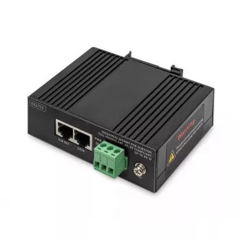 Digitus inyector PoE Gigabit Ethernet industrial IEEE 802.3af 802.3at 802.3bt