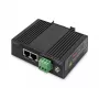 Digitus inyector PoE Gigabit Ethernet industrial IEEE 802.3af 802.3at 802.3bt