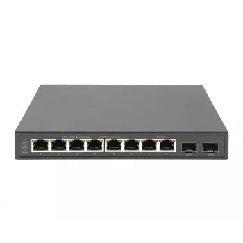 Switch no gestionado Digitus 8 puertos Gigabit + 2 Gigabit SFP