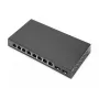 Switch no gestionado Digitus 8 puertos Gigabit + 2 Gigabit SFP