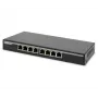 Switch no gestionado Digitus DN-95340 switch de red 8 puertos Gigabit