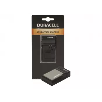 Duracell Cargador de batería para cámara digital, USB, cargador para interiores, Olympus BLN-1, Negro, 5 V, 5 V
