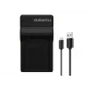 Duracell Cargador de batería para cámara digital, USB, cargador para interiores, Olympus BLN-1, Negro, 5 V, 5 V
