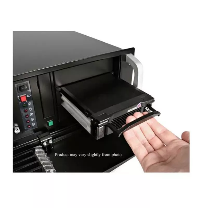 StarTech.com Bahía extraíble SATA de aluminio negro de 5,25 pulgadas fiable