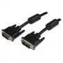 StarTech.com Cable DVI-D Single Link de 5 m - M/M, 5 m, DVI-D, DVI-D, macho, macho, negro