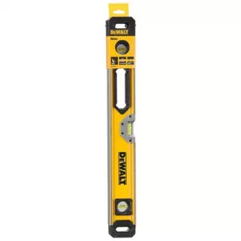Nivel DeWALT DWHT0-43224 0,6 m negro amarillo precisión 0,5 mm/m