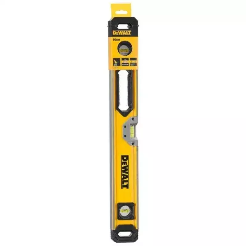 Nivel DeWALT DWHT0-43224 0,6 m negro amarillo precisión 0,5 mm/m