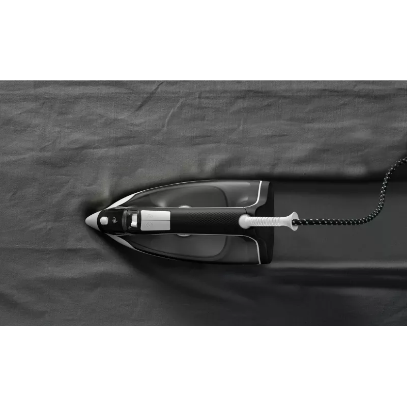 Plancha Rowenta DX1530 Dry & Steam suela de acero inoxidable 2200 W negra