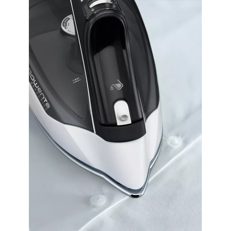 Plancha Rowenta DX1530 Dry & Steam suela de acero inoxidable 2200 W negra