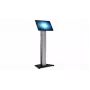Soporte de suelo de autoservicio de elo touch solutions E514881 – diseño esbelto para pantallas interactivas y táctiles
