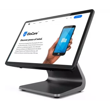 Monitor TPV Elo Touch Solutions E849902 15,6 inch (39,6 cm) LED 1920×1080, 8 GB RAM, 128 GB SSD, Intel 3,6 GHz, Negro