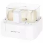 Huevos cocidos Emerio EB-115560.12 — capacidad 6 huevos, carcasa blanca, luz indicadora, peso 1,01 kg
