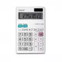Calculadora básica Sharp EL320WB de sobremesa 12 dígitos blanca