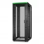 Armario de red APC Easy Rack ER8220, 42U, 800 x 1200 mm, con techo, ruedas, patas, 4 soportes y base, sin paneles laterales, negro
