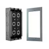 Carcasa empotrable Fanvil EX101 negra