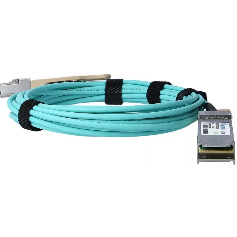 Cable de fibra óptica InfiniBand BlueOptics EX-QSFP-8LC-AOC7M-BO 7 m