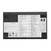 Calculadora de sobremesa HP 12c financiera aluminio, negra