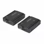 StarTech.com extensor KVM DisplayPort sobre fibra óptica, 4K 60Hz, kit extensor de consola, hasta 300 m (multimodo) con módulos SFP+ preinstalados, 3x USB HID