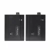 StarTech.com extensor KVM DisplayPort sobre fibra óptica, 4K 60Hz, kit extensor de consola, hasta 300 m (multimodo) con módulos SFP+ preinstalados, 3x USB HID