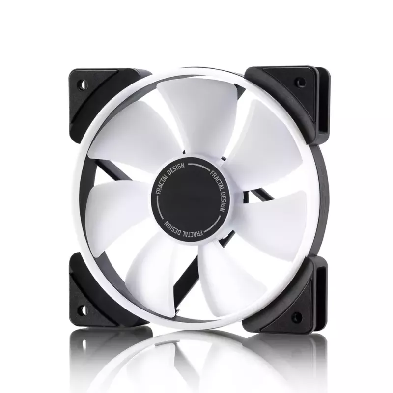 Ventilador Fractal Design Prisma AL-12 12 cm negro blanco