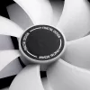 Ventilador Fractal Design Prisma AL-12 12 cm negro blanco