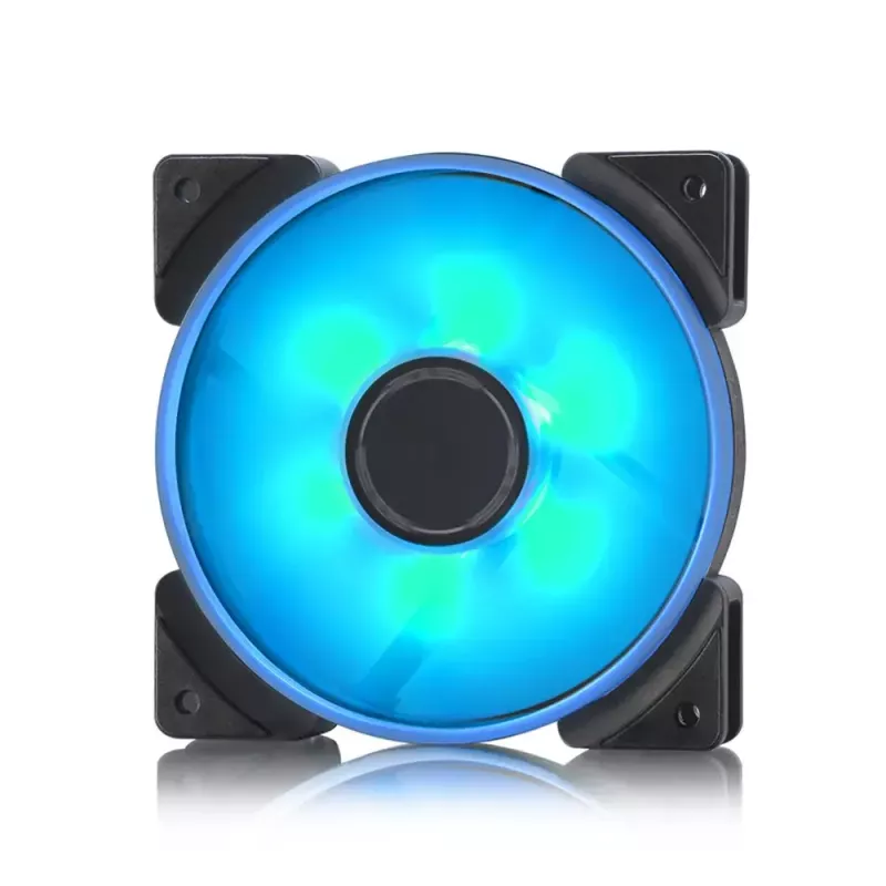 Ventilador Fractal Design Prisma AL-12 12 cm negro blanco